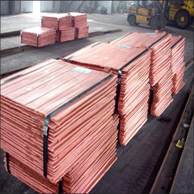 Qualità  C12200 C22000 Copper Cathode Sheets 1.5mm 2mm Thickness Customized Size fabbrica