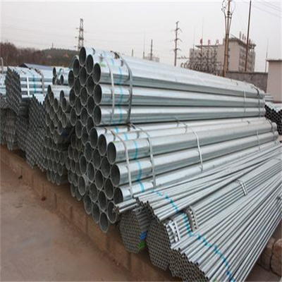 ASTM DX52D ha galvanizzato il tubo d'acciaio Z100 Sch10 3.05mm che il piano sorge luminoso