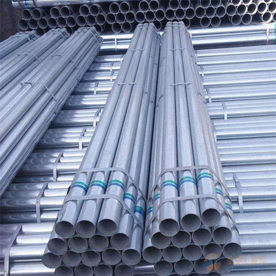 DC52D Z80 ha galvanizzato i tubi che d'acciaio 108mm OD 3mm zincano il colore rivestito del nastro