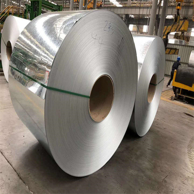 la larghezza Dc53D Z180 di 1240mm ha galvanizzato le bobine d'acciaio delle bobine di SUS 8mm di gi d'acciaio di spessore