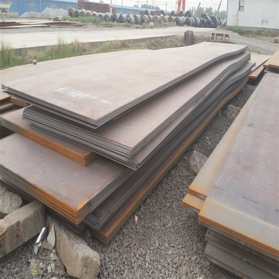 Pannelli d'acciaio laminati a caldo di piegamento di lunghezza dello strato 6000mm del piatto di acciaio al carbonio di Q355 GB T9711