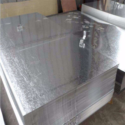 Acciaio galvanizzato immerso caldo cromato di ASTM lamiera SGHC ha galvanizzato il piatto d'acciaio 3mm