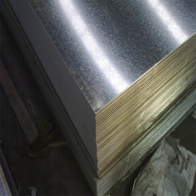 Le lamiere di acciaio galvanizzate immerse calde di AISI 0.8mm DX53D Z100 hanno galvanizzato il piatto d'acciaio