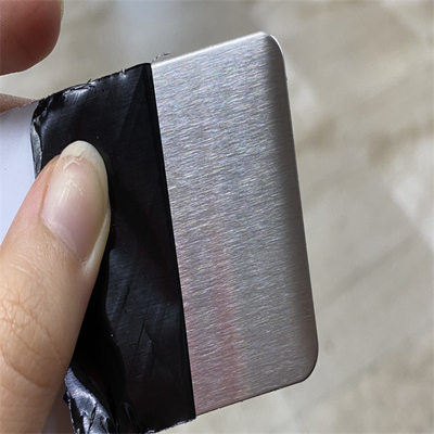 EN Ss304 lamiera di acciaio inossidabile colorato Metallo finitura di capelli 0,8 mm laminato a freddo 1000 * 2000 mm