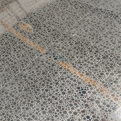 Inossidabile perforato placca 304 la norma di disegno di dimensione ASTM di spessore 1219*2438 millimetro di personalizzazione 0.6mm di cad