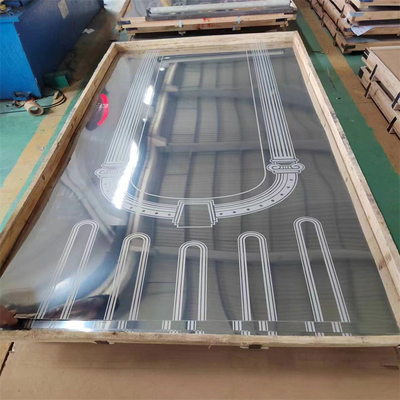 304 strati incisi di acciaio inossidabile hanno personalizzato la lunghezza di larghezza 6000mm di spessore 1500mm dei modelli 0.8mm laminati a freddo