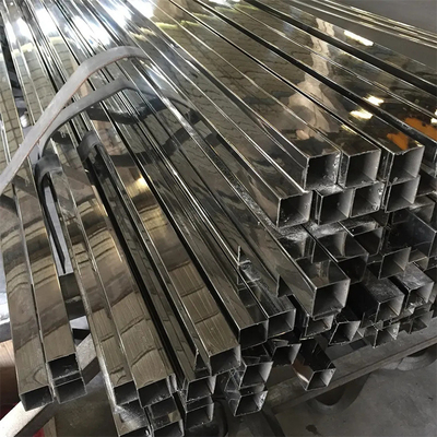 Tubi rettangolari su misura dei tubi di acciaio inossidabile 316L 50*50mm 50*100mm