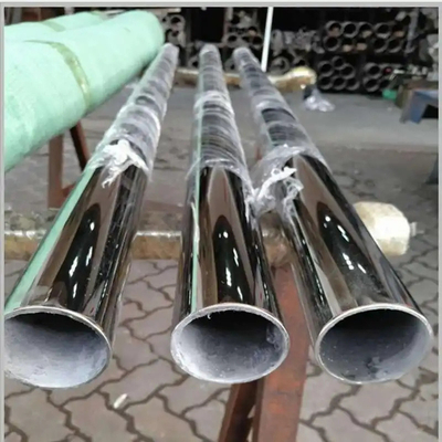 Lucidato 304 tubi della decorazione di acciaio inossidabile arrotondi la superficie dello specchio 8K del OD 6mm da 3/1/2 di pollice