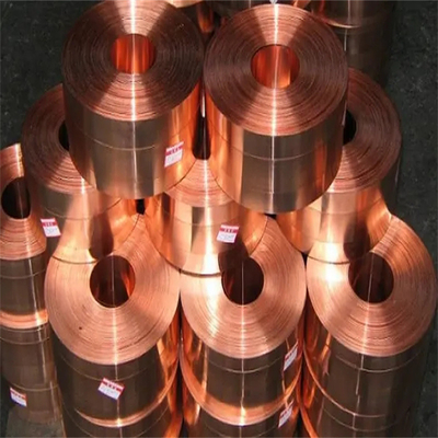 T1 Grade Copper Coil Sheet 1mm 0.9mm Spessore Astm Larghezza personalizzata