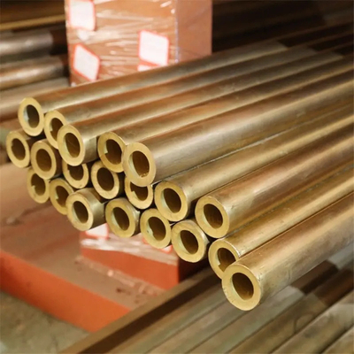 H62 Astm B111 / B111m Tubo d'acqua di rame 2,5 mm Spessore 26 mm OD Dimensione personalizzata