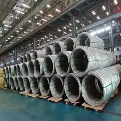 2507 2205 Filato in acciaio inossidabile duplex Diametro personalizzato Lunghezza della bobina personalizzata in rulli Standard ASTM