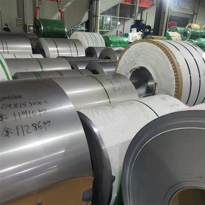 Coili in acciaio inossidabile a strisce a tipo circolare con standard AISI Mtc