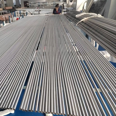 Tubi di gas in acciaio inossidabile ad alta temperatura di 37 mm di diametro senza saldatura SS316 standard ISO di 2,5 mm di spessore