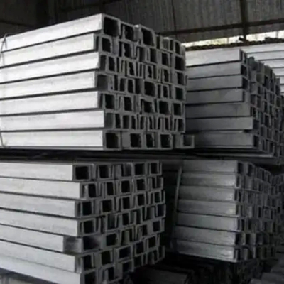 12# 304 2B Canale in acciaio inossidabile Sezione 5.5x53x120 Personalizzato