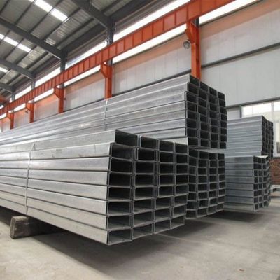 316 12# Sezioni strutturali in acciaio inossidabile U Beam laminato a freddo 5.5x53x120