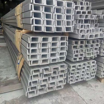 316 12# Sezioni strutturali in acciaio inossidabile U Beam laminato a freddo 5.5x53x120