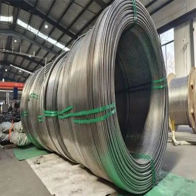 Fabbricazione a partire da fili di acciaio inossidabile di finitura brillante, di grado 201 304 410 420 430 316 321 904 2205 2507